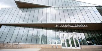 Exterior of Hillman Library